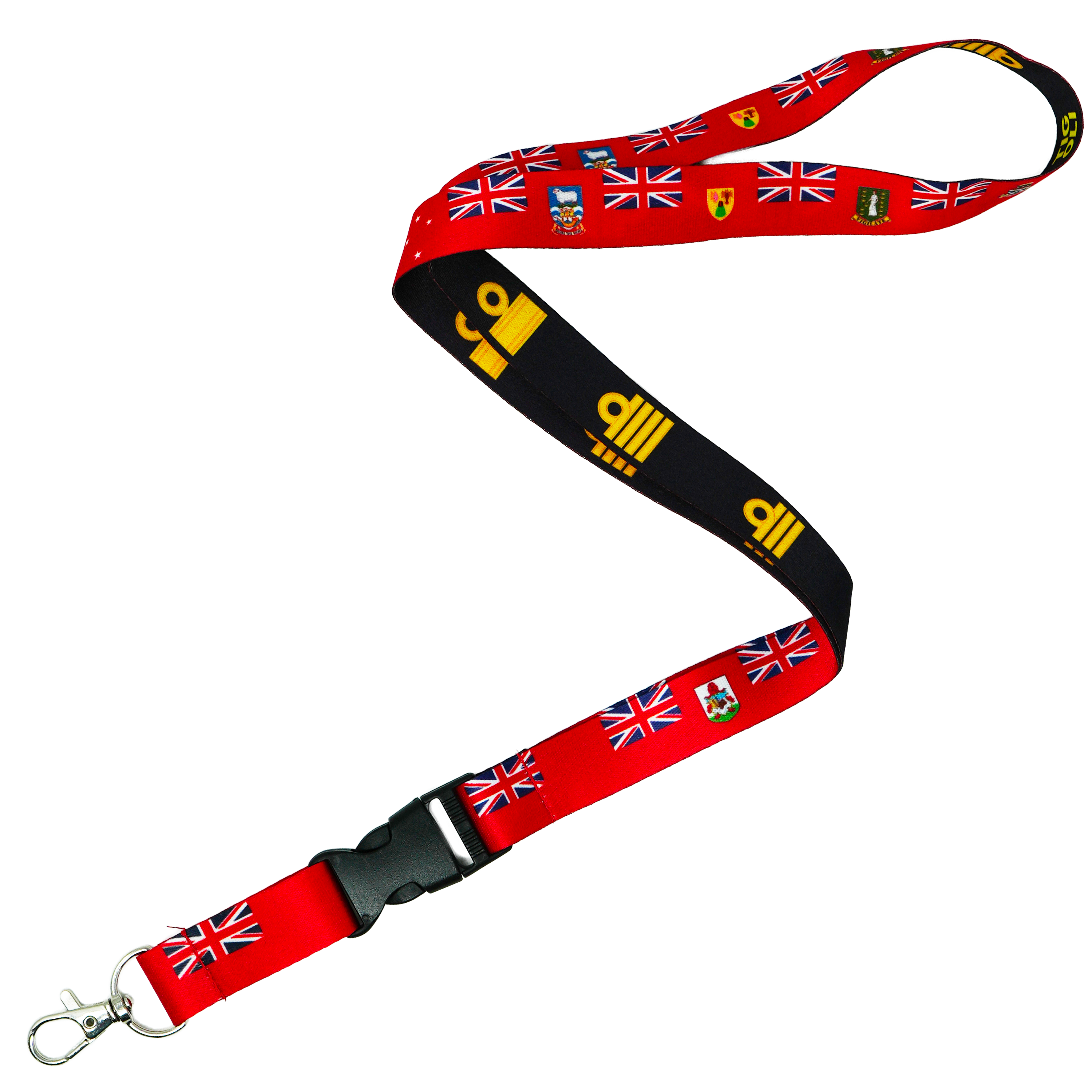 Cordón de la Marina Mercante – Diseño de banderas de la Commonwealth y rangos de oficial naval Imagen principal del producto