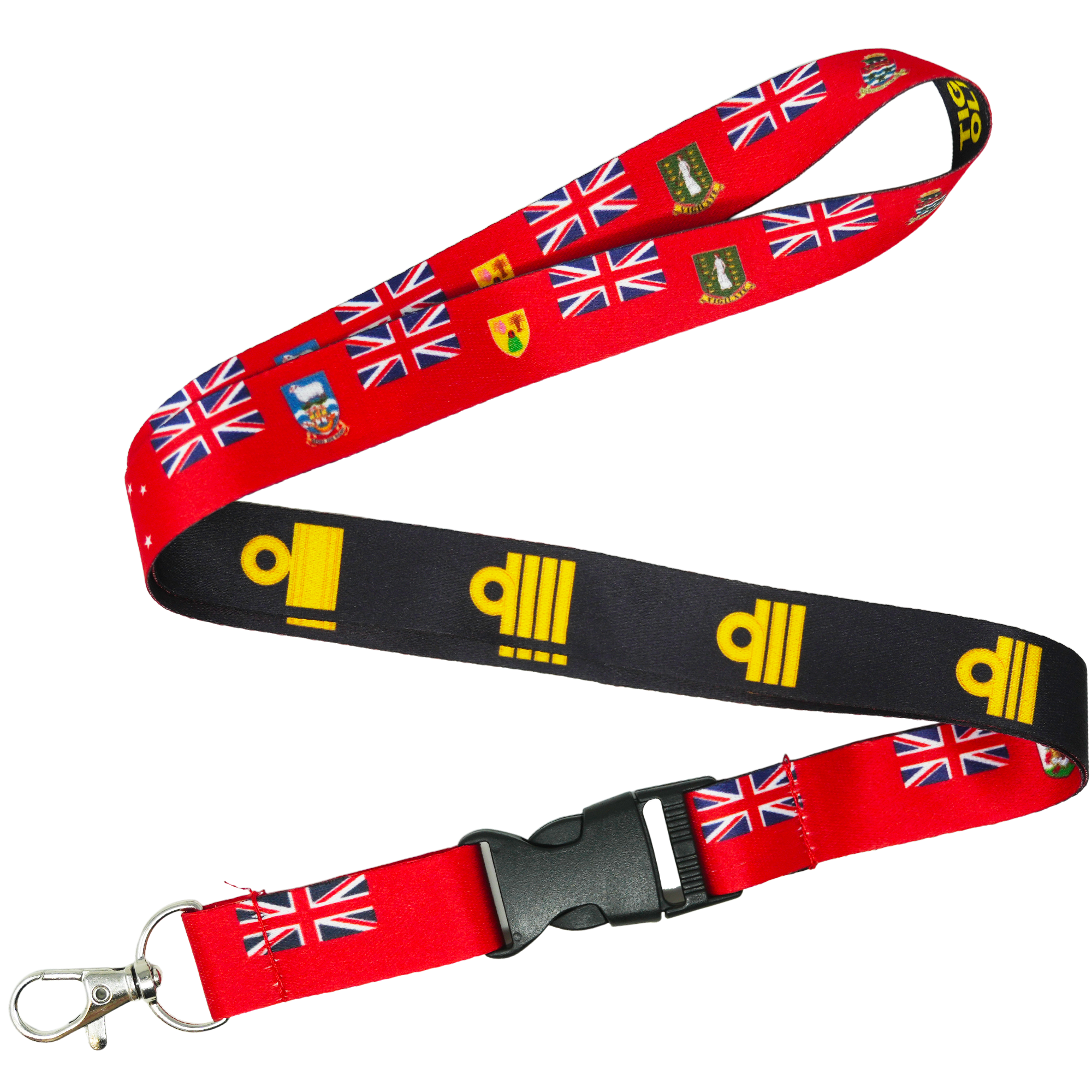 Cordón de la Marina Mercante – Diseño de banderas de la Commonwealth y rangos de oficial naval Imagen principal del producto