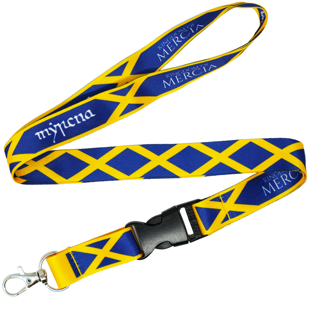Kingdom of Mercia Flag Lanyard