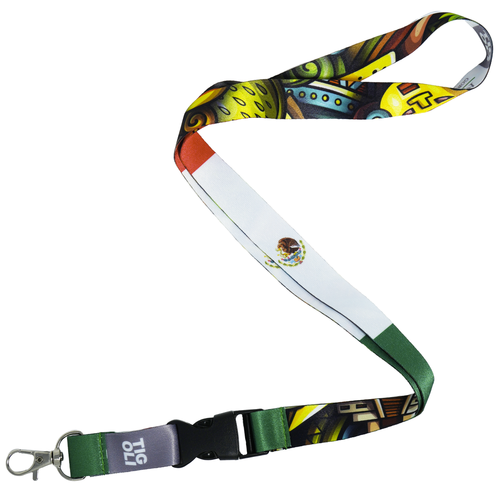 Mexico Flag Mexican Lanyard