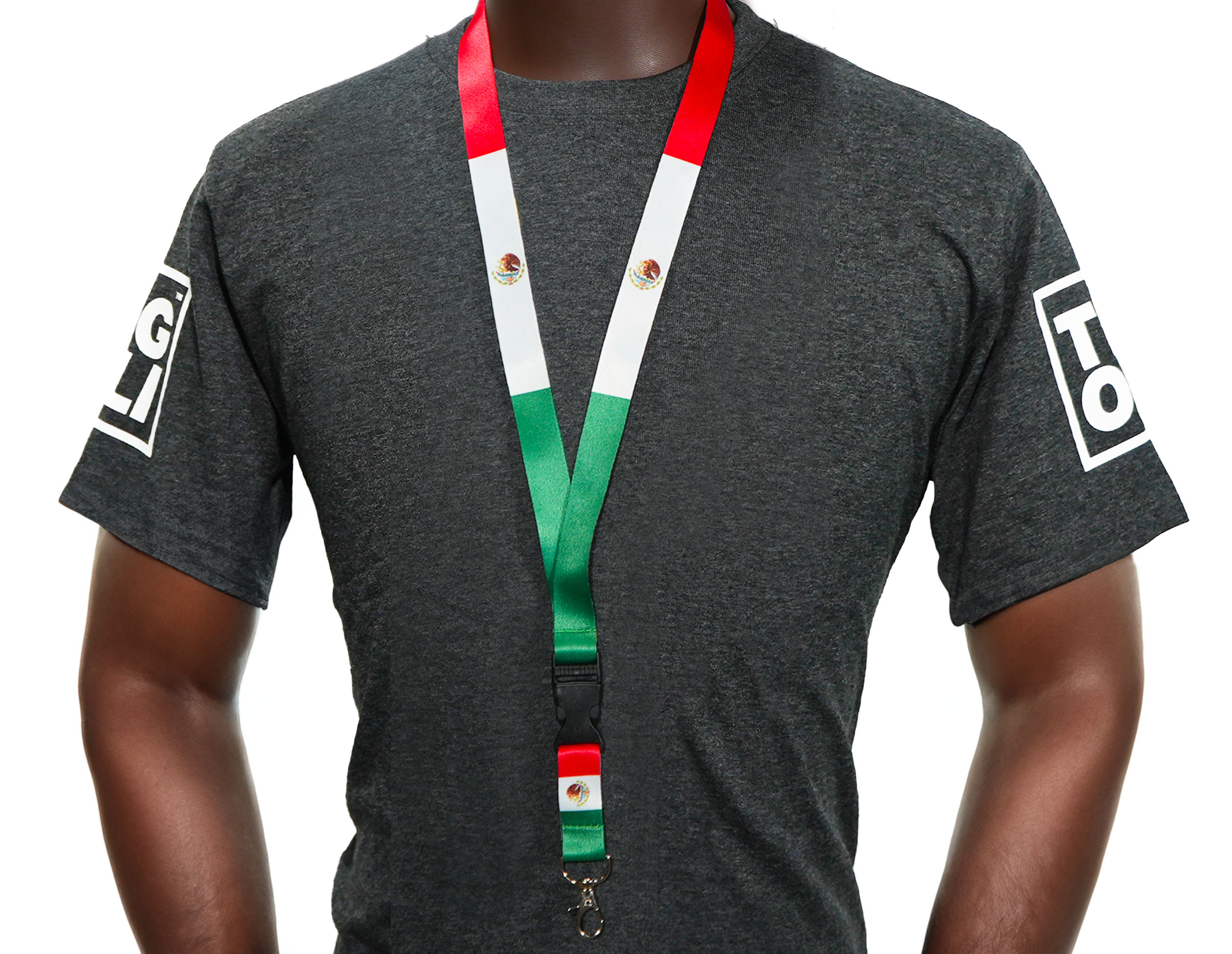 Mexico Flag Mexican Lanyard Secondary image
