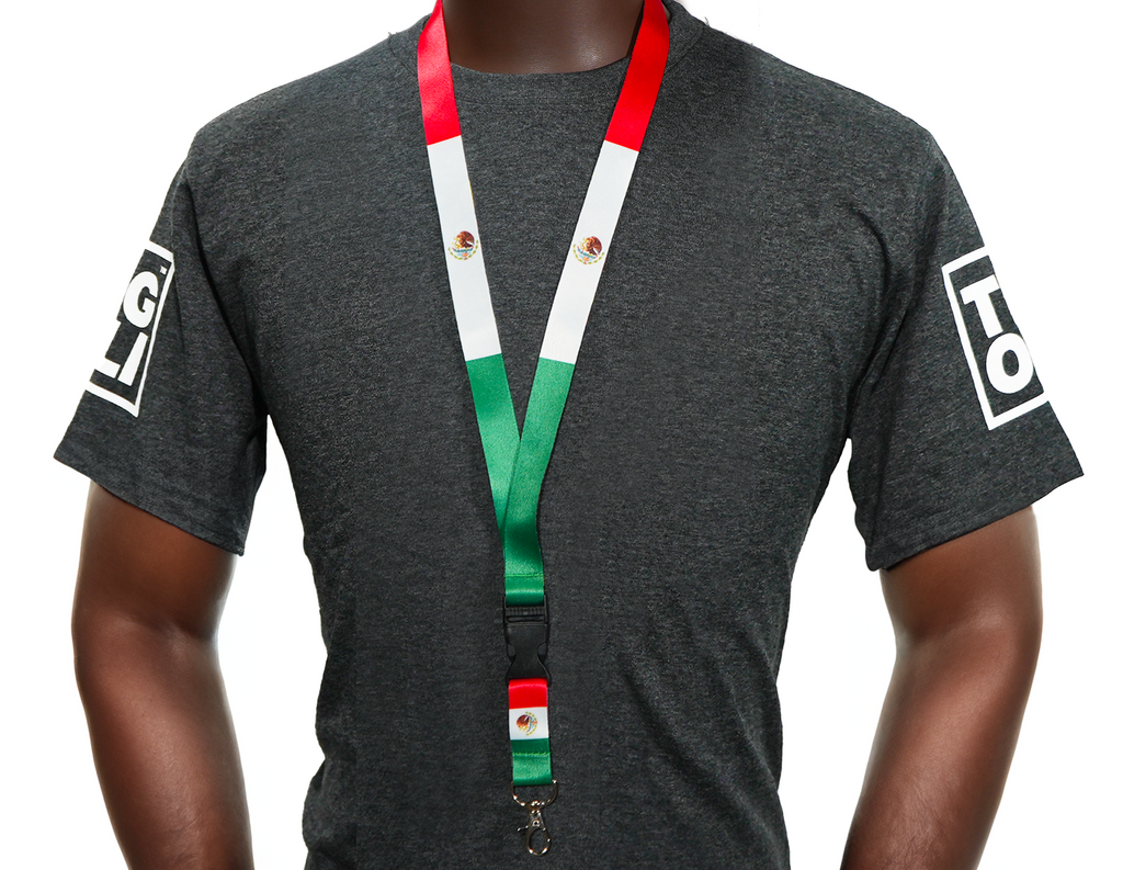 Mexico Flag Mexican Lanyard