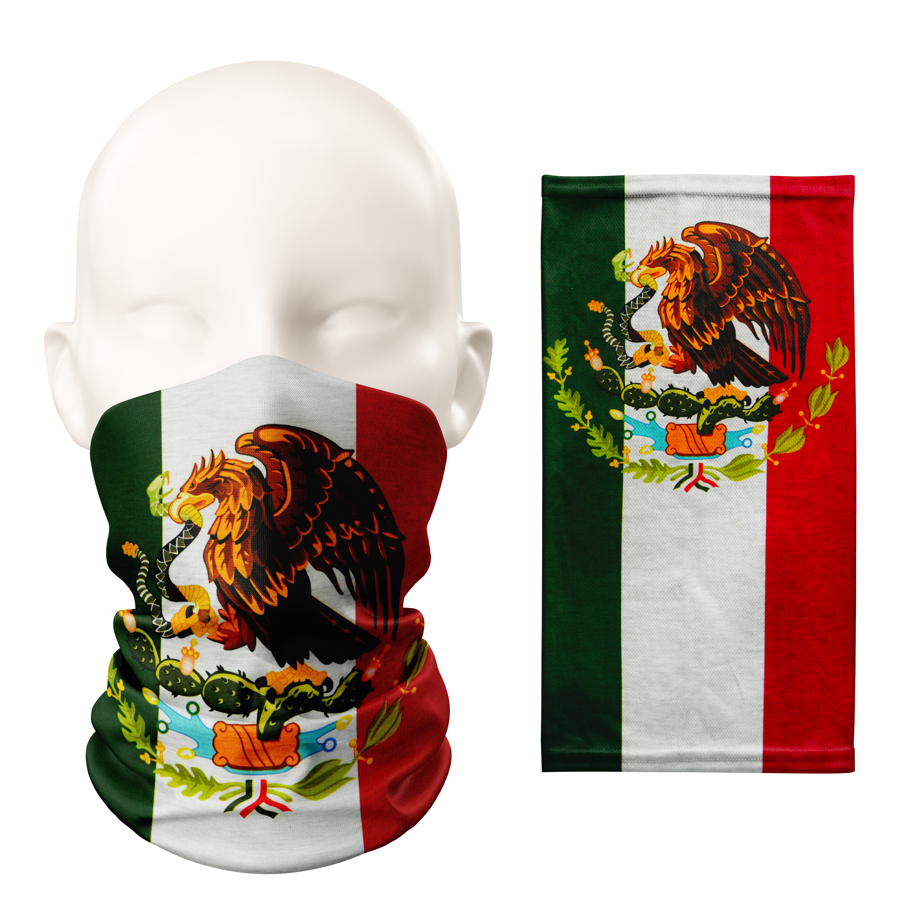 Snood México – Cubrebocas transpirable tipo braga de cuello para la cara