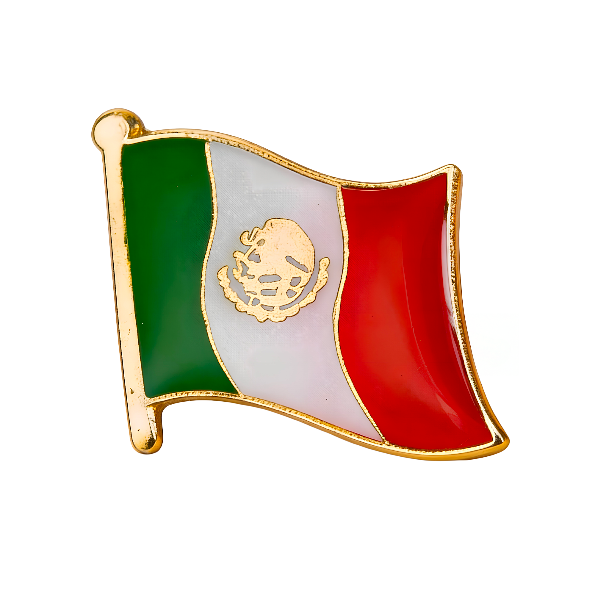 Pin con la bandera de México  Imagen principal del producto