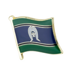 The Torres Strait Flag Pin Badge