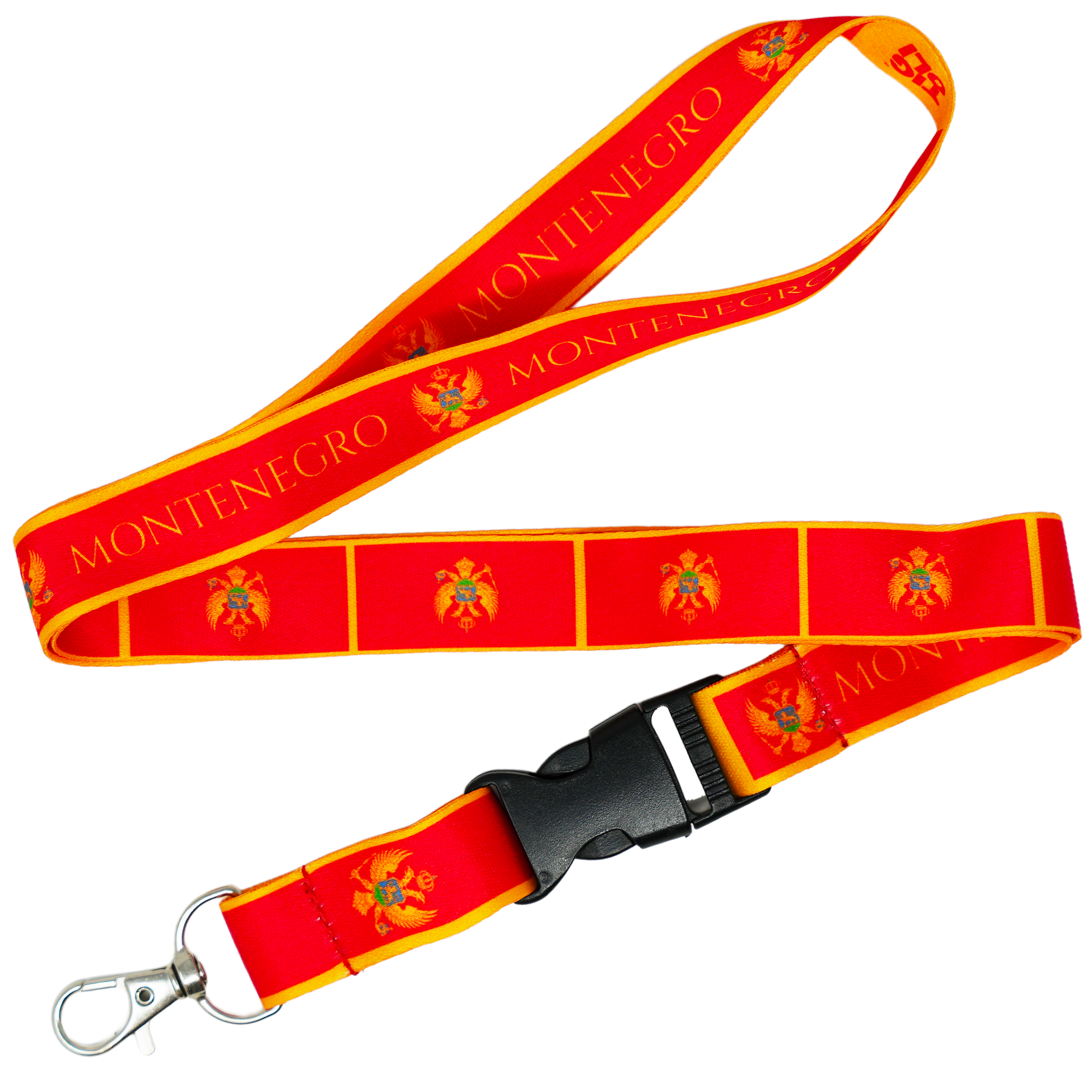 Montenegro Flag Lanyard Main image