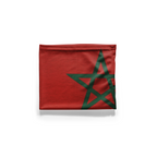 Pasamontañas con la bandera de Marruecos – Mascarilla transpirable para cuello