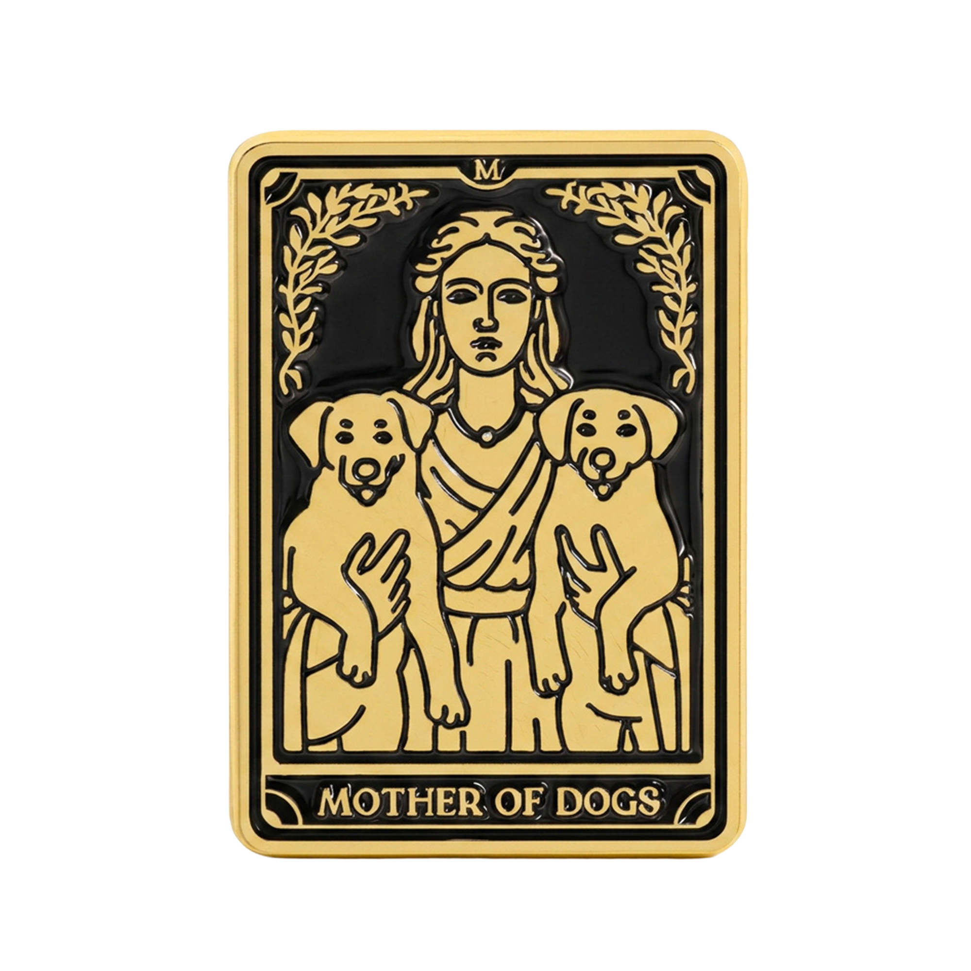 Mother Of Dogs Enamel Lapel Pin Badge Imagen principal del producto