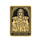 Mother Of Dogs Enamel Lapel Pin Badge