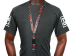Mushroom Pattern Lanyard – Colourful Fungi Design Neck Strap