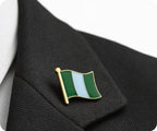 Nigeria Flag Pin Badge