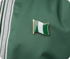 Nigeria Flag Pin Badge