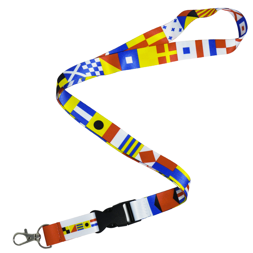 International Maritime Sailing Signal Flags Lanyard