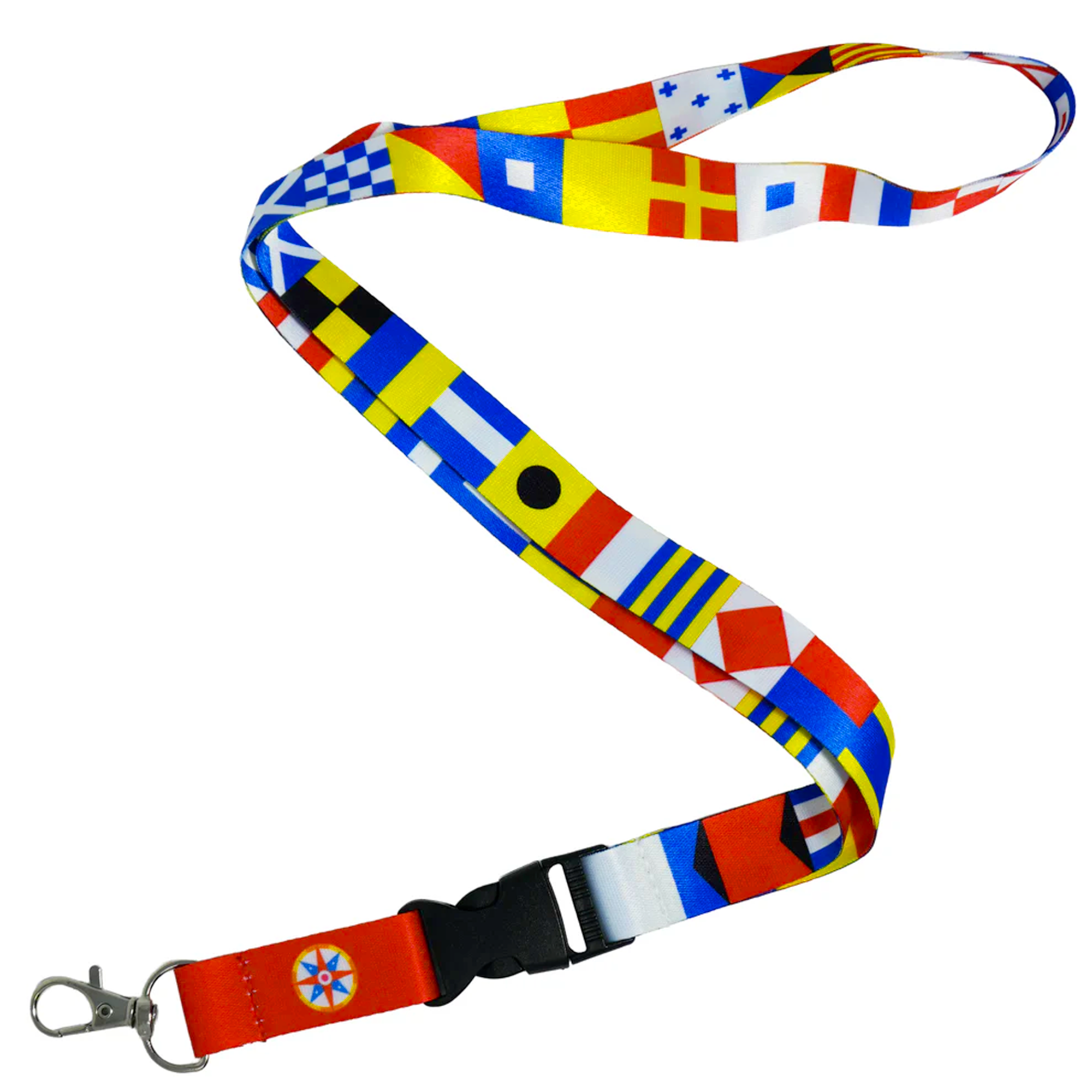 Cordón de banderas de señales marítimas internacionales Imagen principal del producto