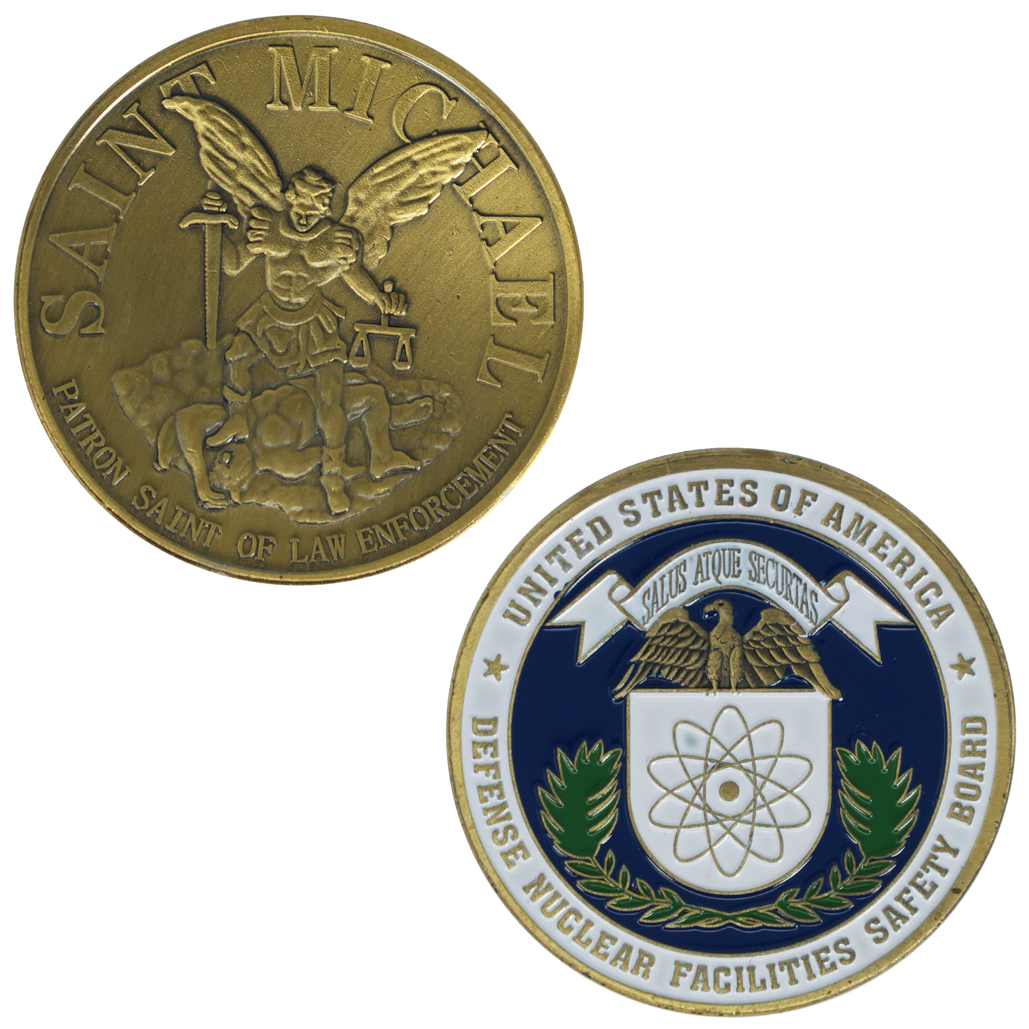 Moneda de la Junta de Seguridad de Instalaciones Nucleares de Defensa – Edición Honor y Seguridad Imagen principal del producto