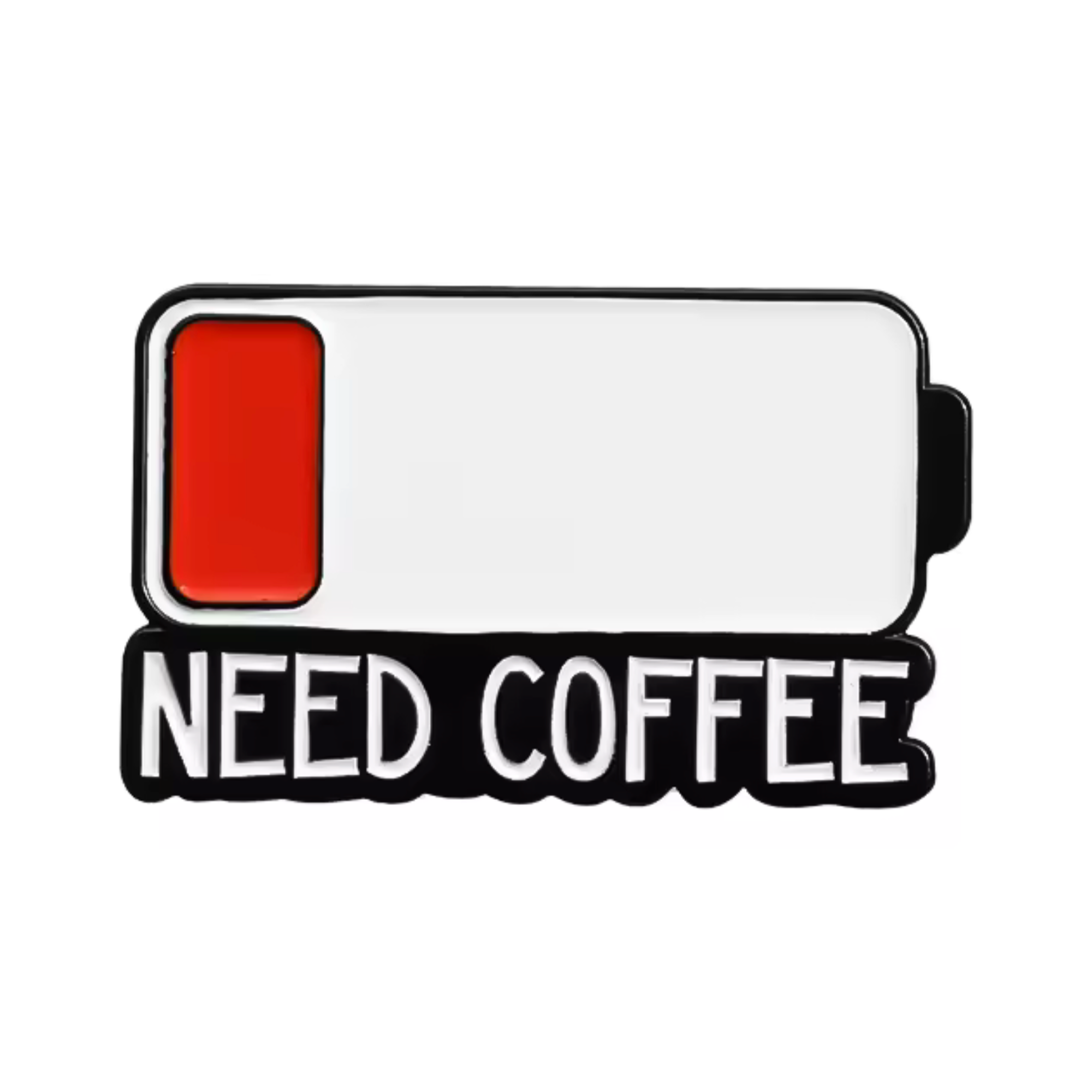 Insignia "Pila Social Necesita Un Café" Imagen principal del producto