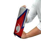 Snood con la bandera de Nepal – Braguitas de cuello transpirables, mascarilla, cobertura facial