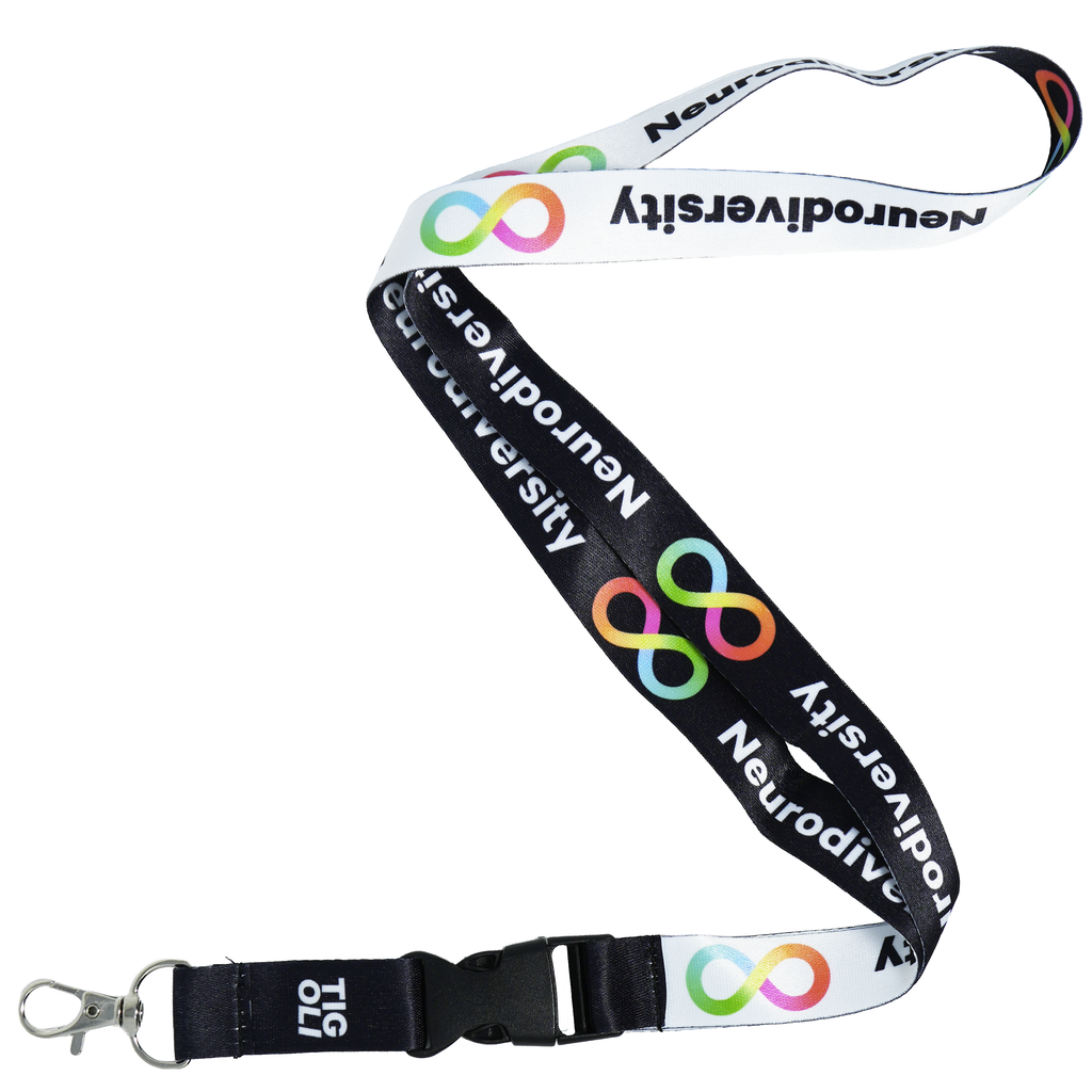 Neurodiversity Awareness Lanyard