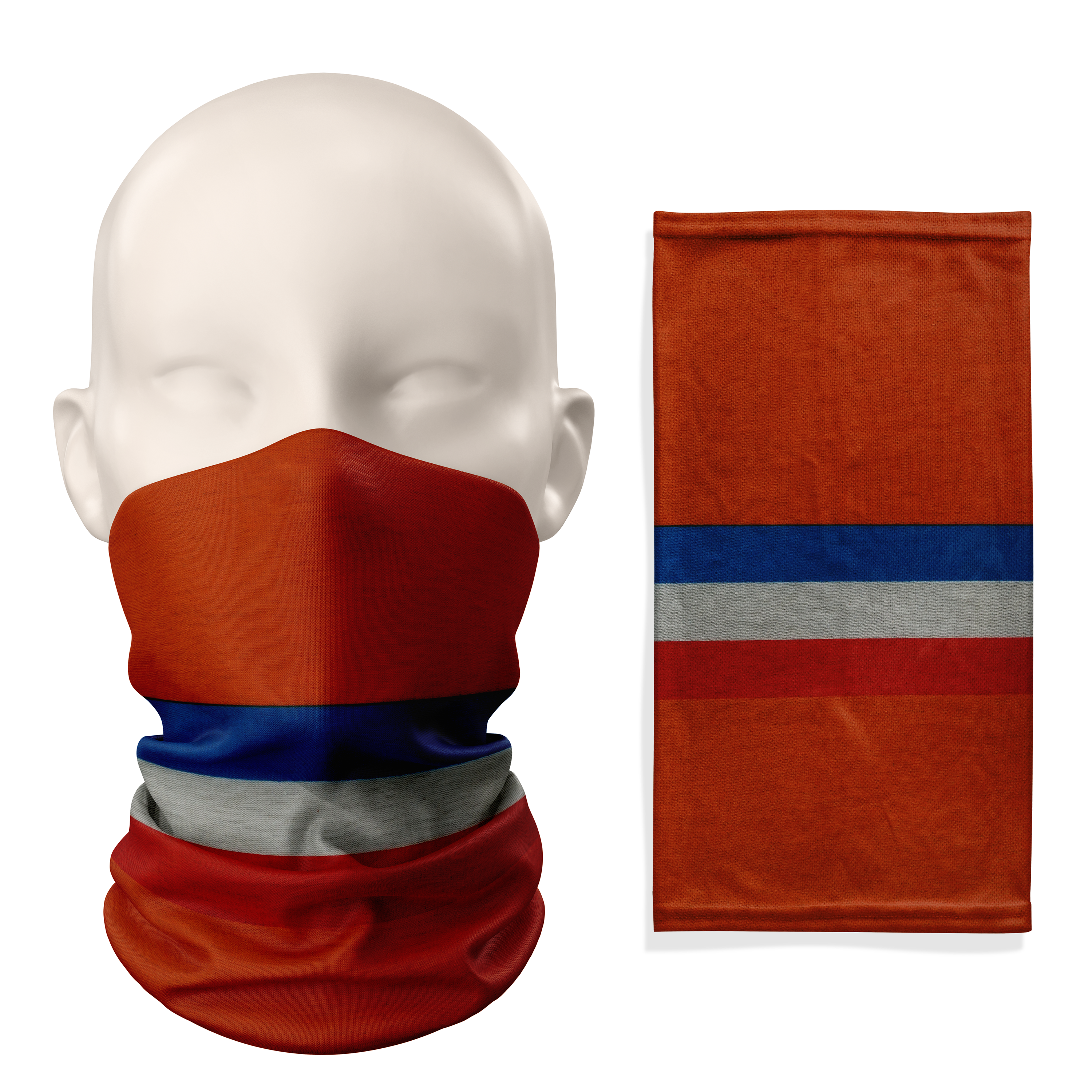Netherlands Flag Snood – Breathable Mask Neck Gaiter Face Covering Main image