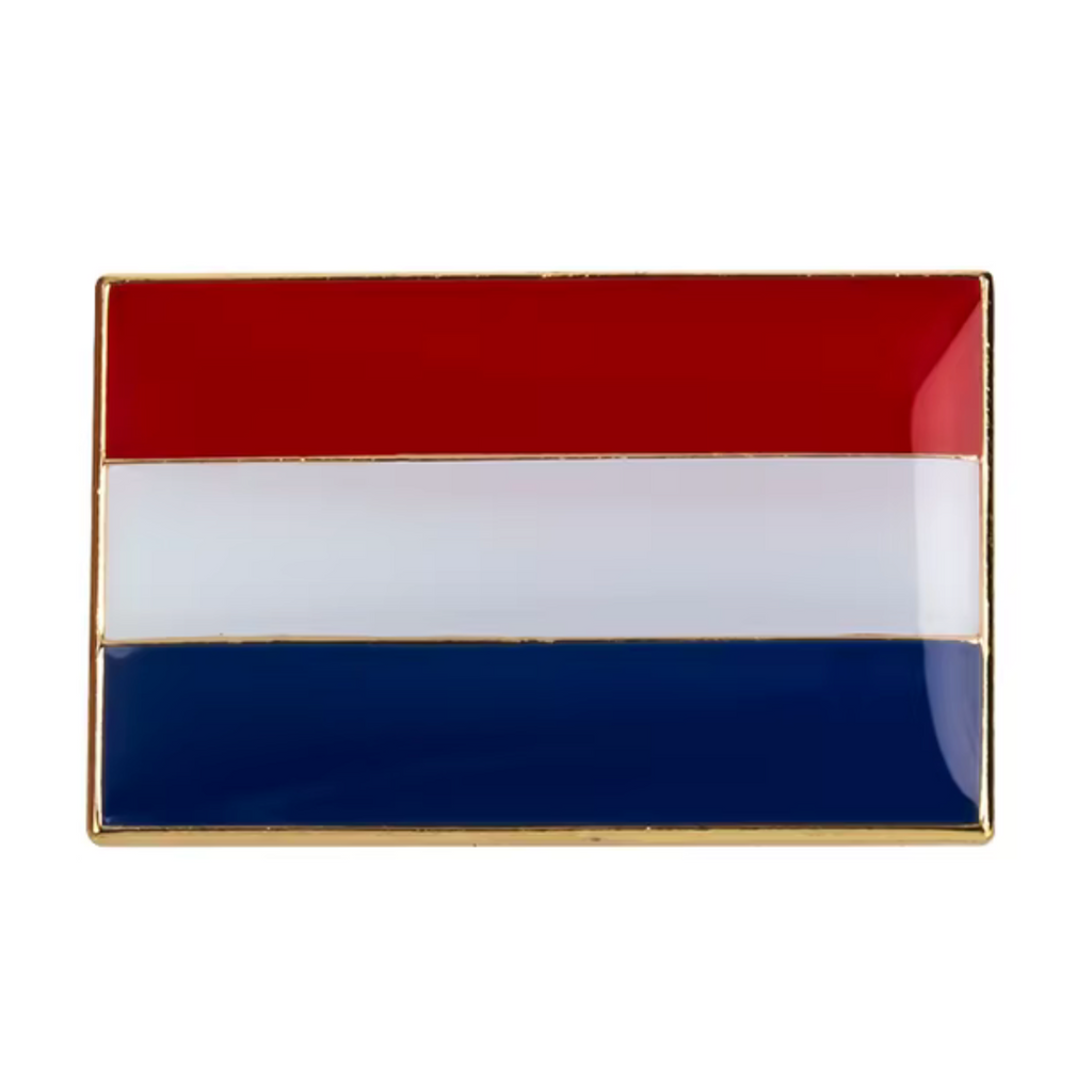 Netherlands Holland Rectangle Pin Badge