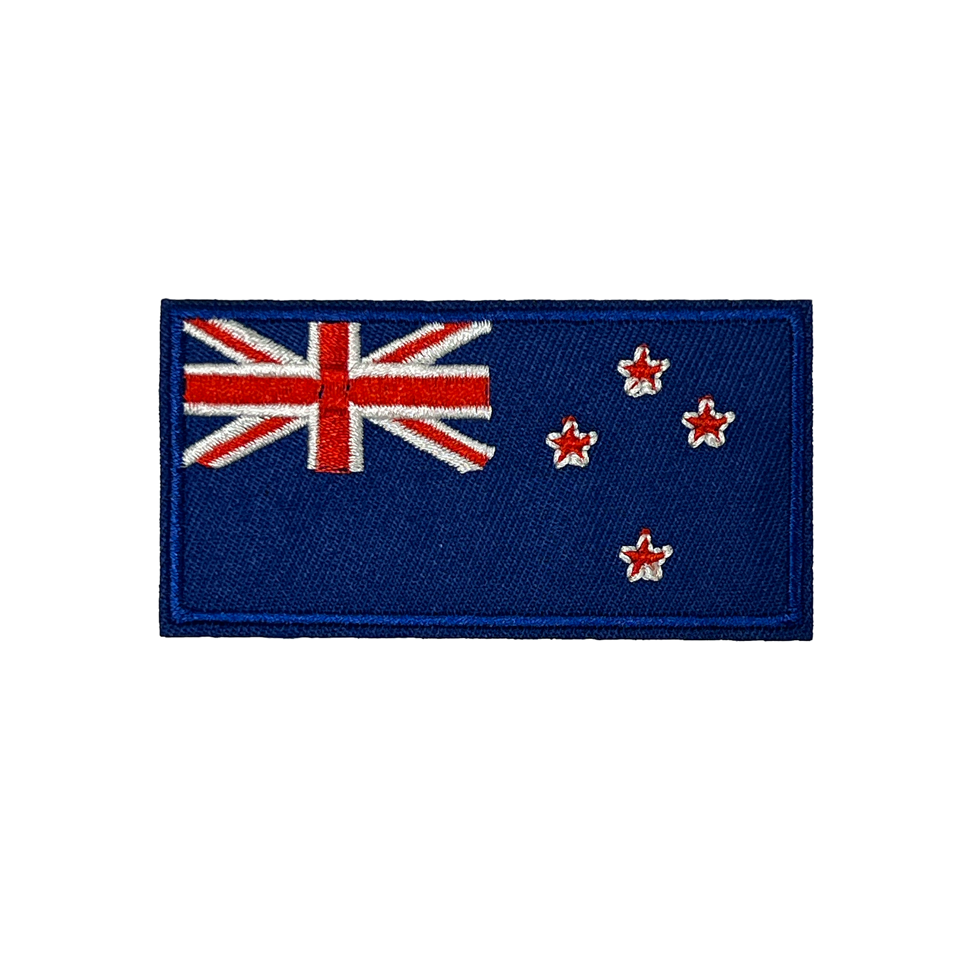 New Zealand Rectangle Embroidery Patch (8 x 4cm) Main image