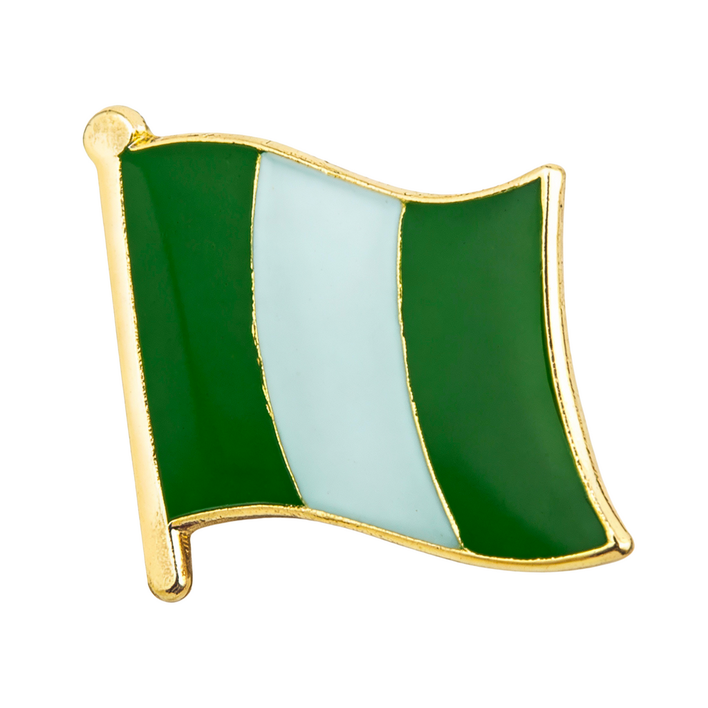 Nigeria Flag Pin Badge