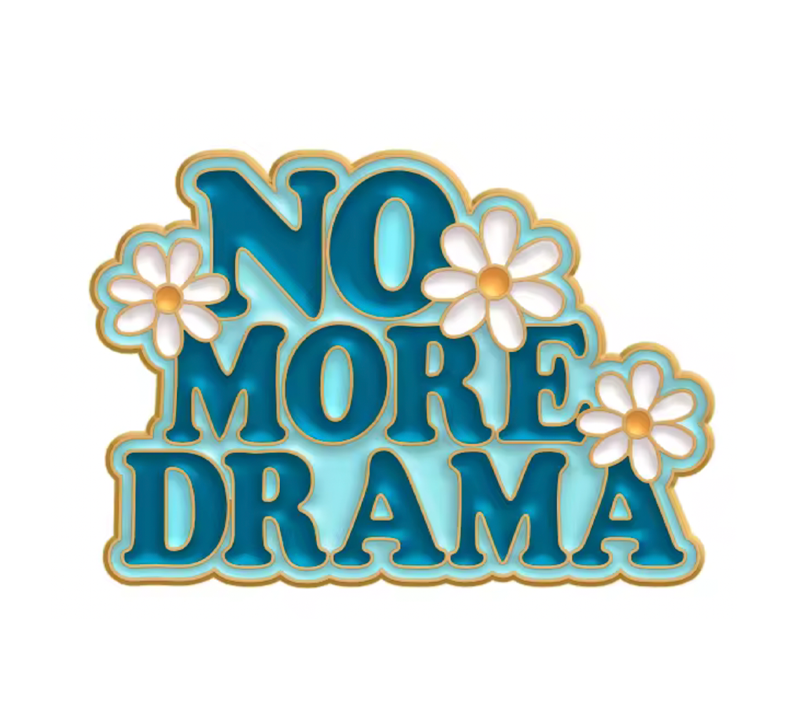 Pin "No Más Drama" Imagen principal del producto