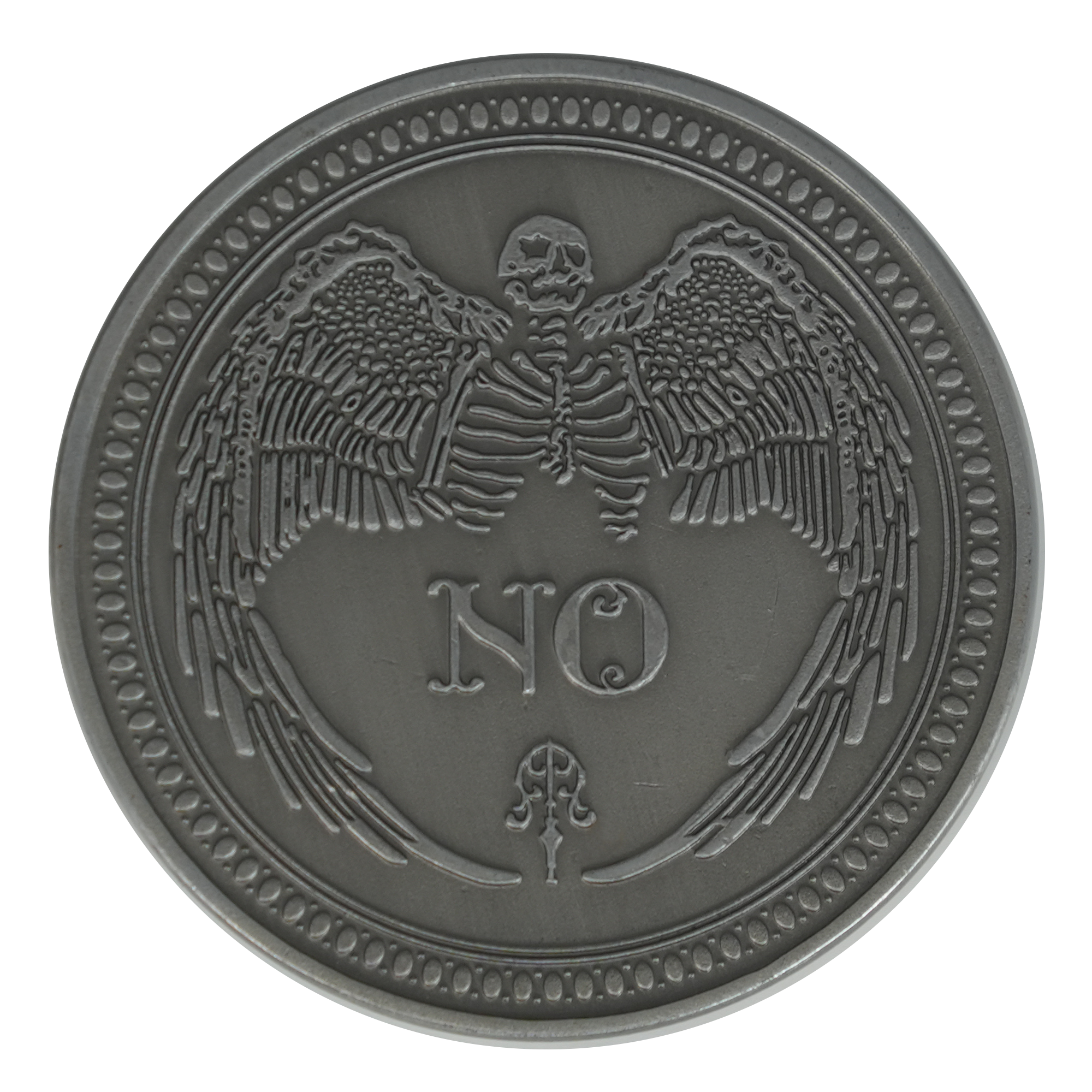 YES / NO Divination Coin – Gothic Oracle Design