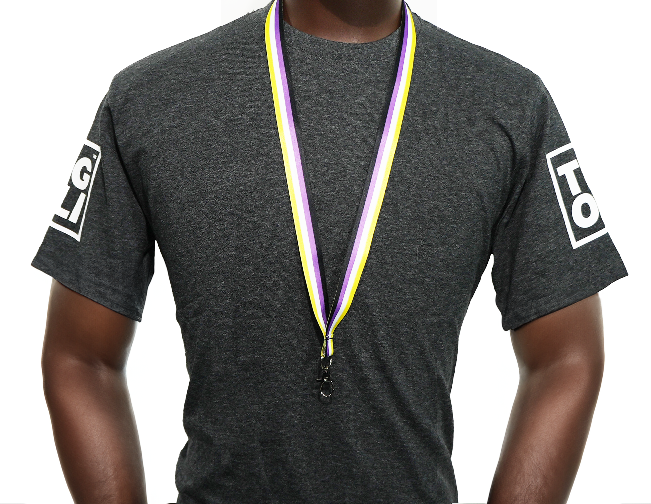 Non Binary Pride Lanyard Secondary image