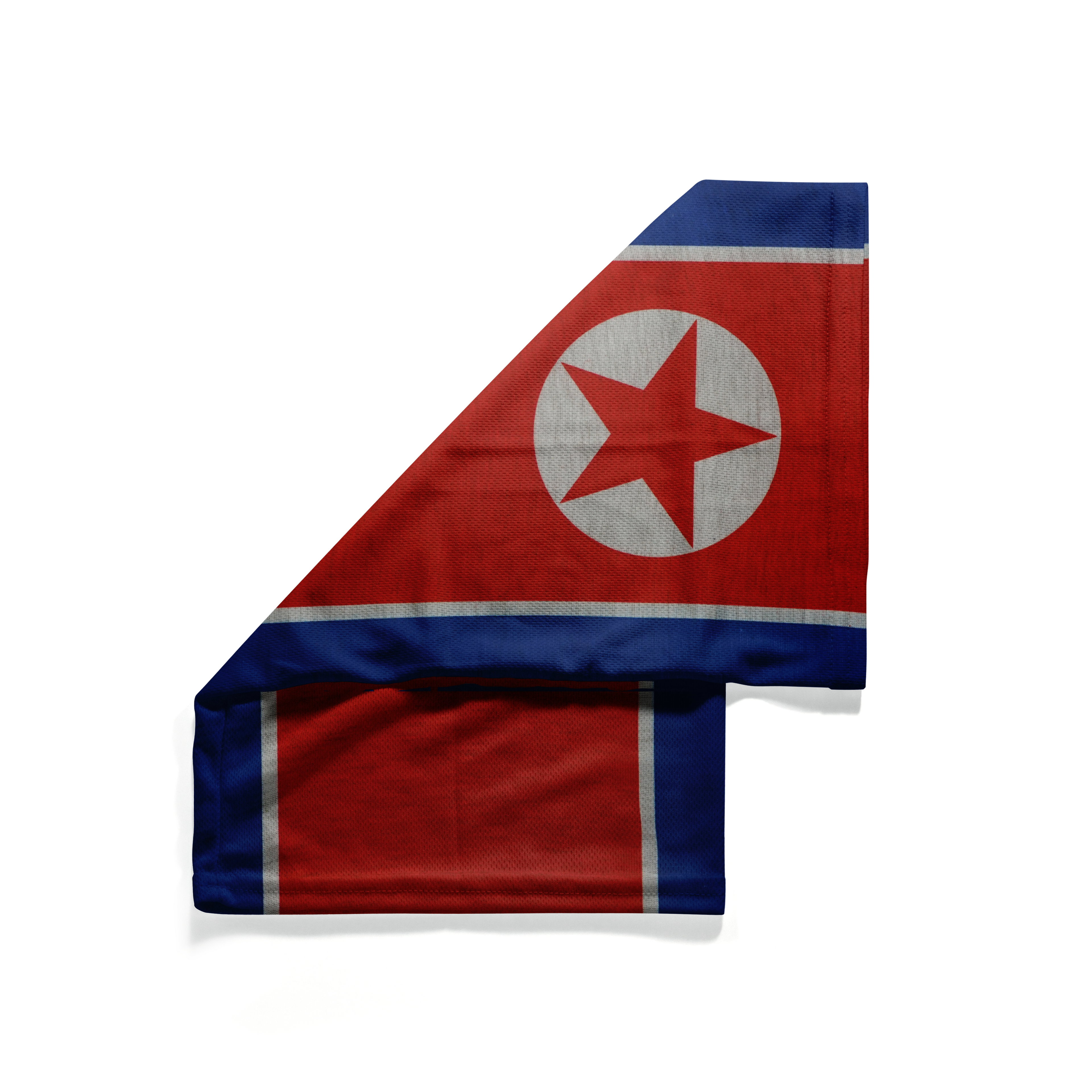 Gaiter con la bandera de Corea del Norte – Mascarilla facial transpirable tipo braga para cuello