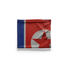 Gaiter con la bandera de Corea del Norte – Mascarilla facial transpirable tipo braga para cuello