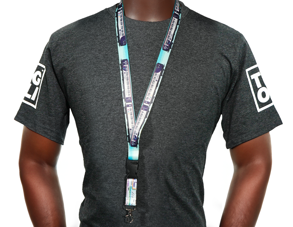 Northern Train Lanyard – 57cm Railway Design Neck Strap Featuring Northern Train Print