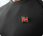 Norway Flag Pin Badge