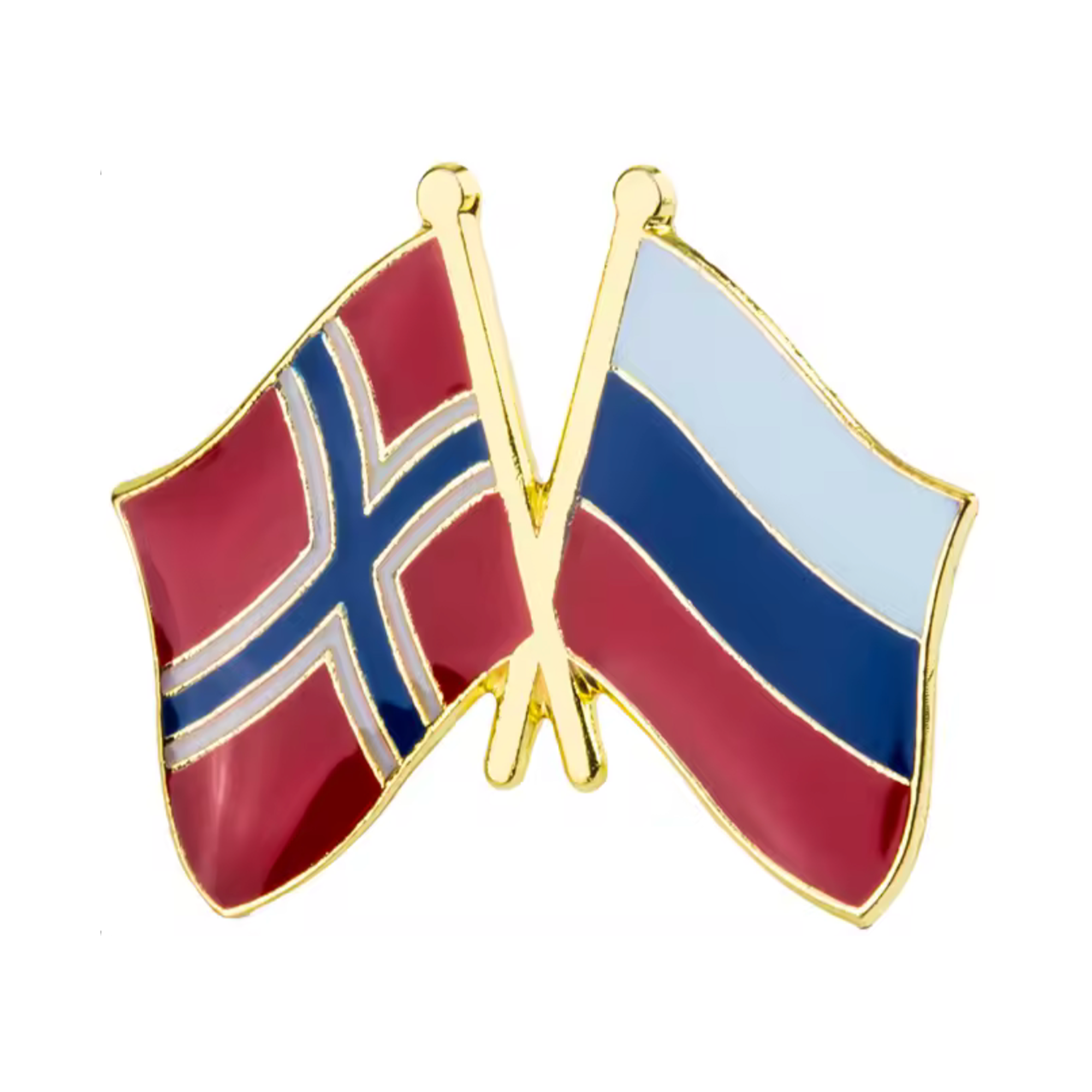 Insignia de amistad Noruega y Rusia Imagen principal del producto