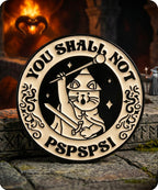 You Shall Not Pspsps Enamel Lapel Pin