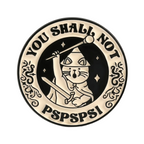 You Shall Not Pspsps Enamel Lapel Pin