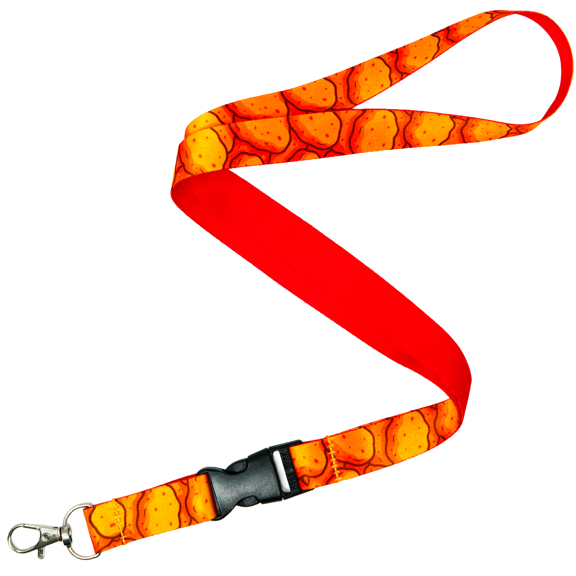Chicken Nugget Fast Food Lanyard Main image