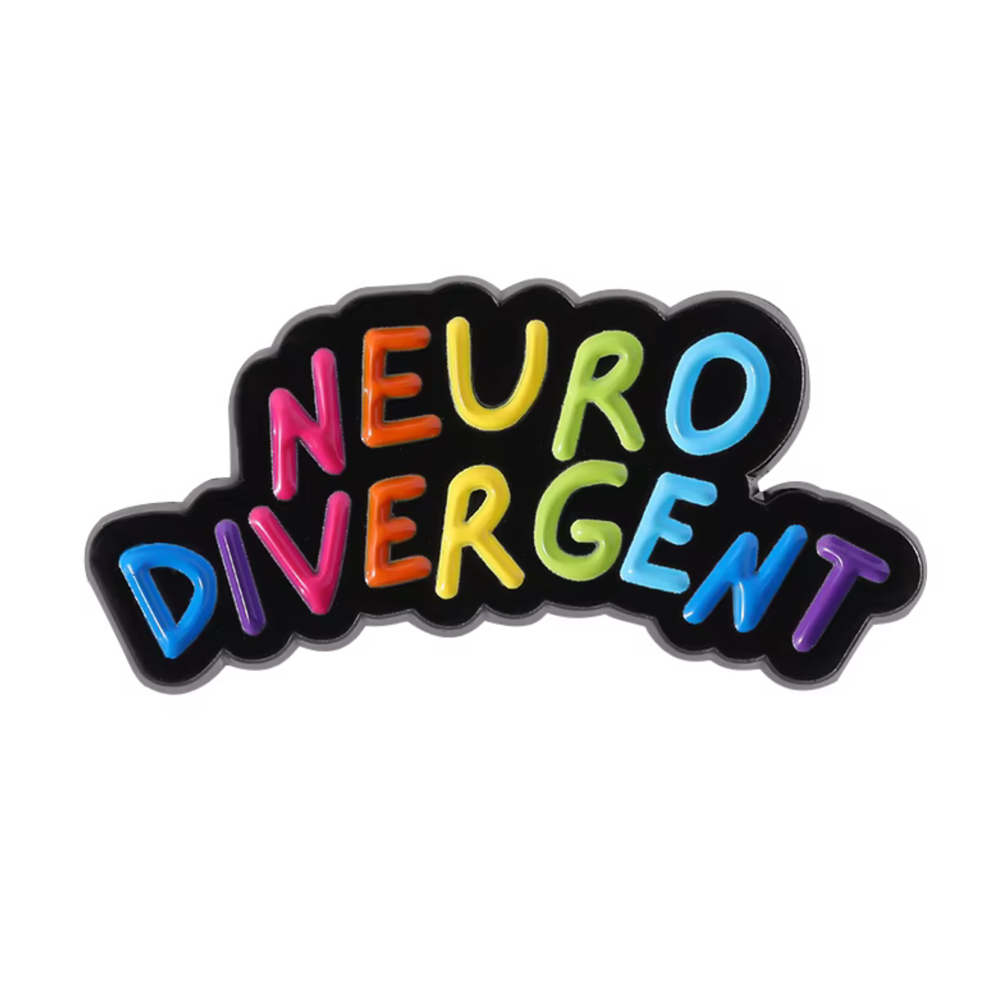 Insignia de arcoíris neurodivergente Imagen principal del producto