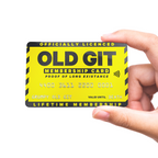 Grumpy Old Git Membership Card