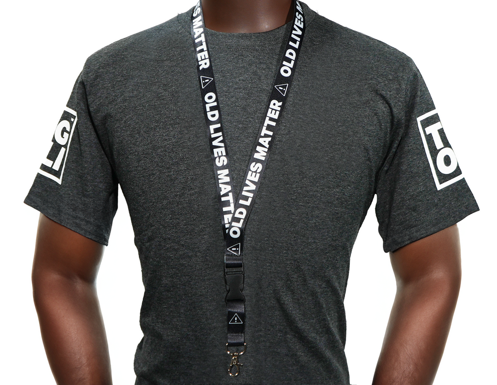 Old Lives Matter Funny Lanyard