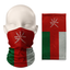 Snood de la bandera de Omán – Mascarilla transpirable para el cuello/cubrebocas