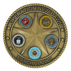 Saint George & Operation New Dawn Commemorative Coin