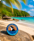 Sunshine Coast Beautiful Orca Enamel Pin Badge