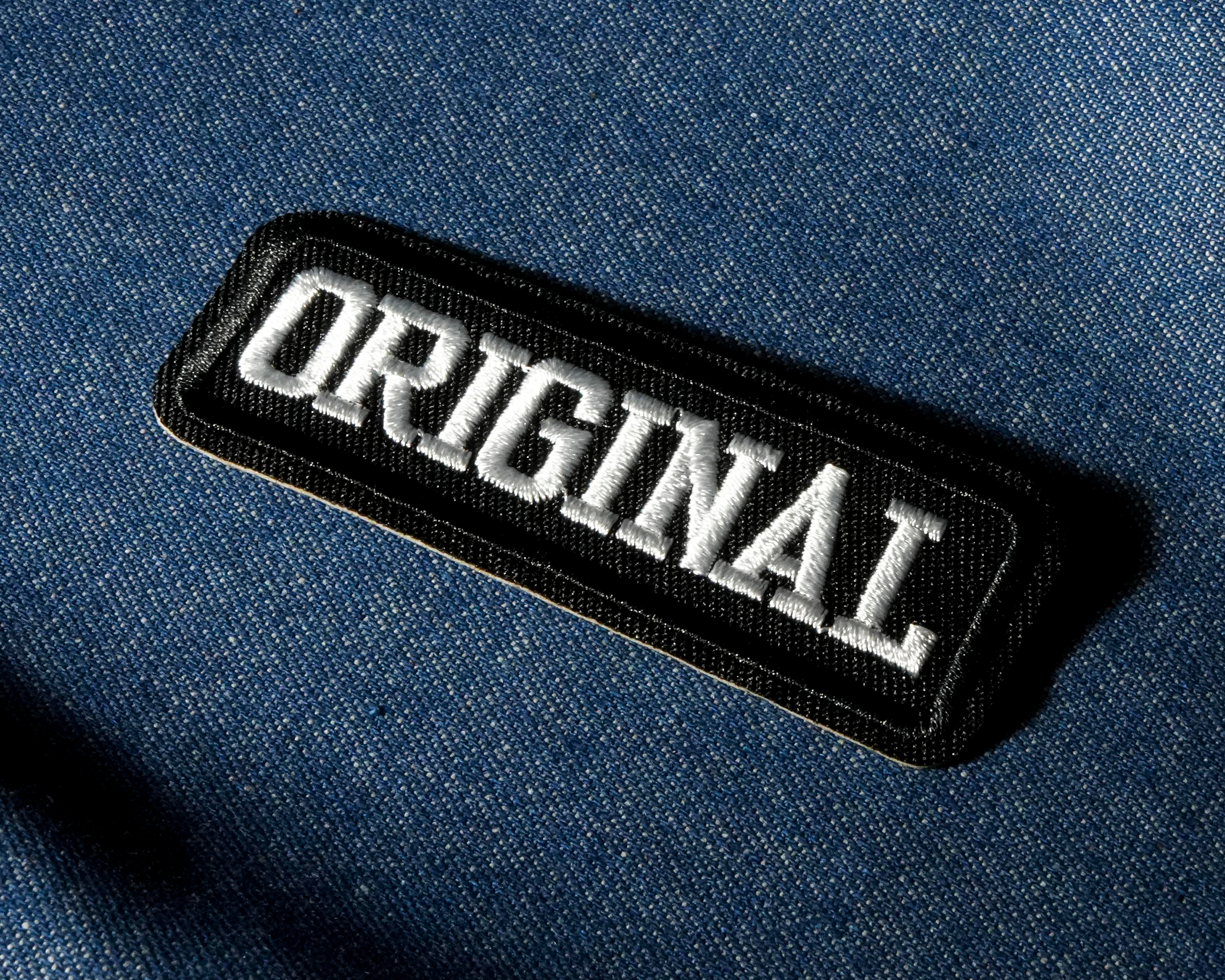 Original Biker Patch Iron On (8x 3cm) Secondary image