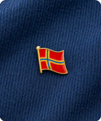 Orkney Scottish Island Flag Enamel Pin Badge