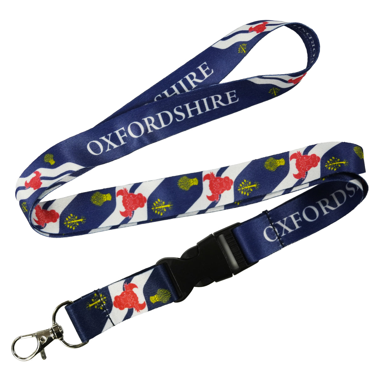 Oxfordshire County Flag Lanyard Main image
