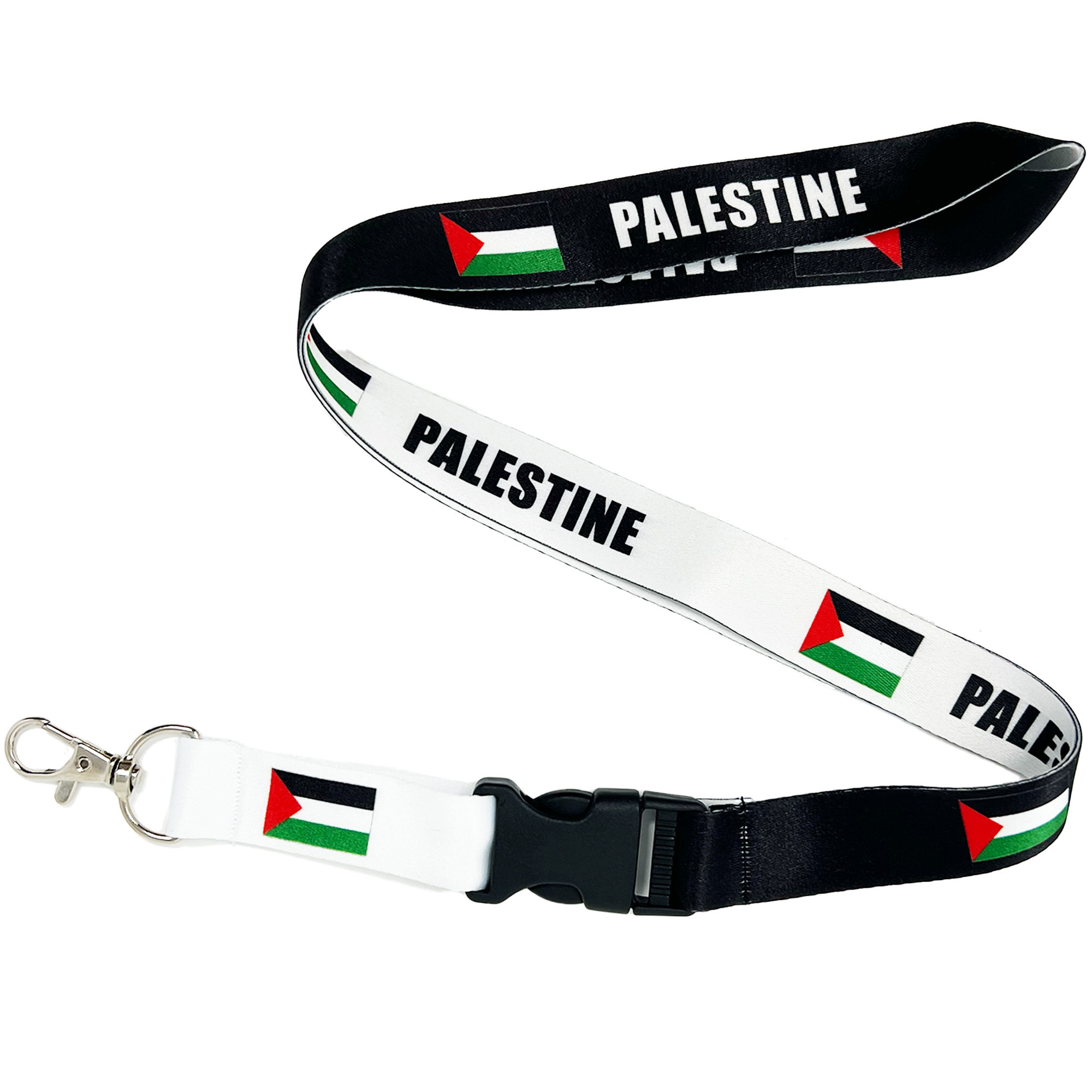 Palestine Flag Lanyard