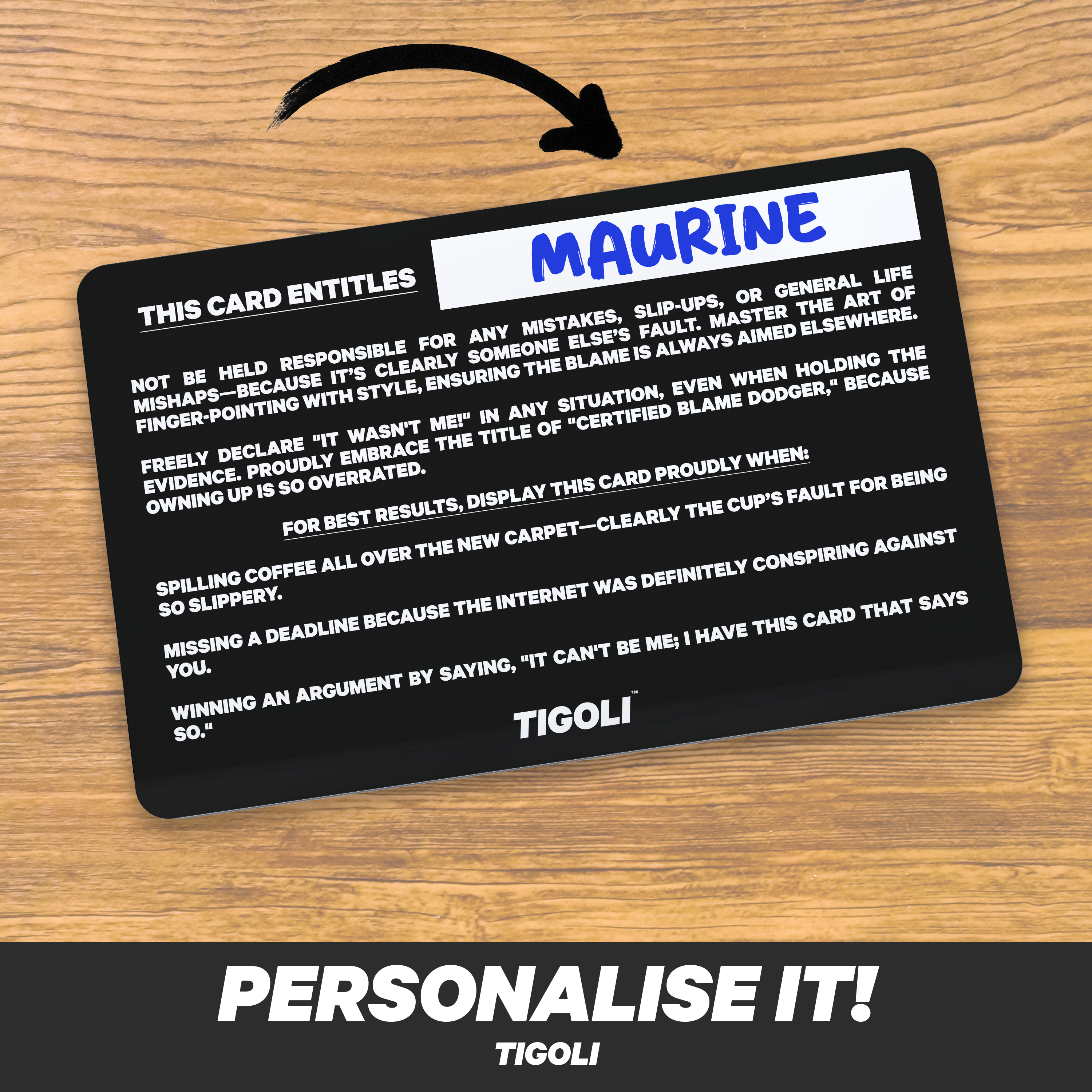 Victim Membership Card