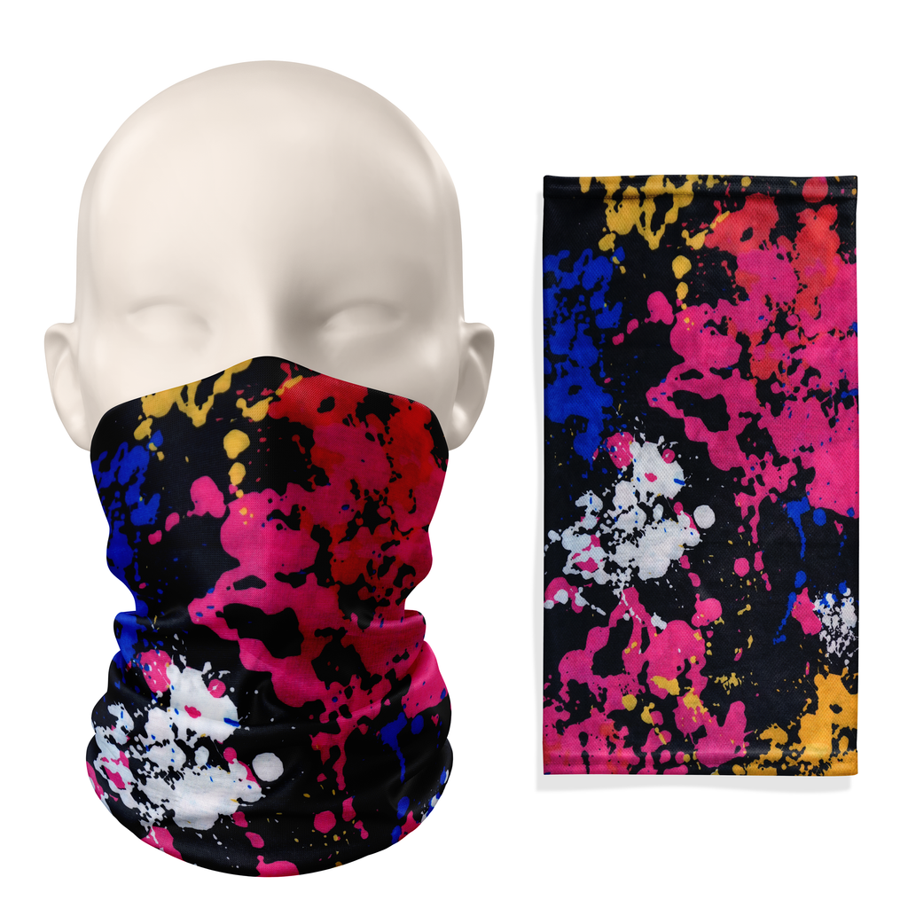 Snood de paintball negro - Mascarilla transpirable para el cuello