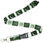 Pakistan Flag Lanyard – Green & White National Emblem Neck Strap